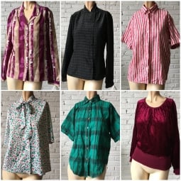 Womens vintage and vintage style Blouse / Shirt by the pound